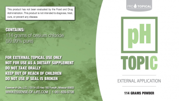 pH TOPIC External Application